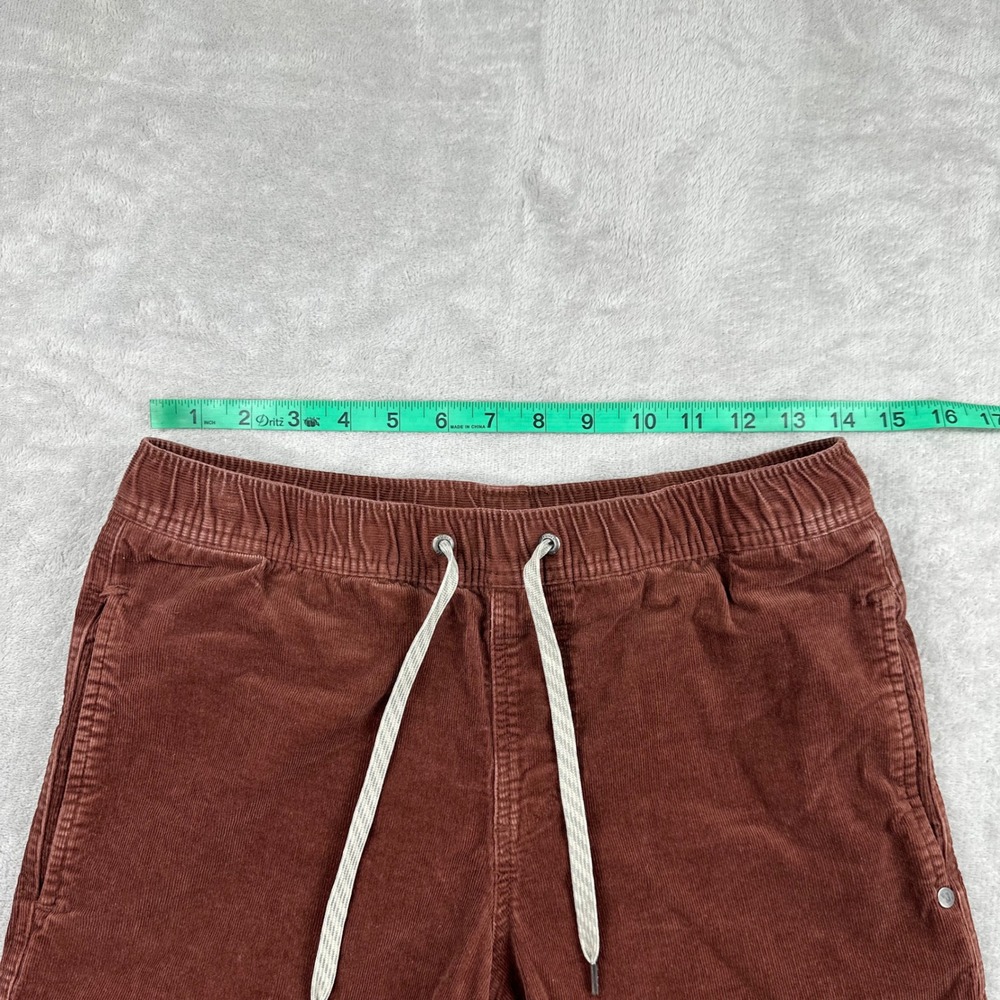 Vuori Optimist Corduroy Shorts Mens Small Mahogany Brown V385 Preppy Casual Cord - Picture 5 of 8
